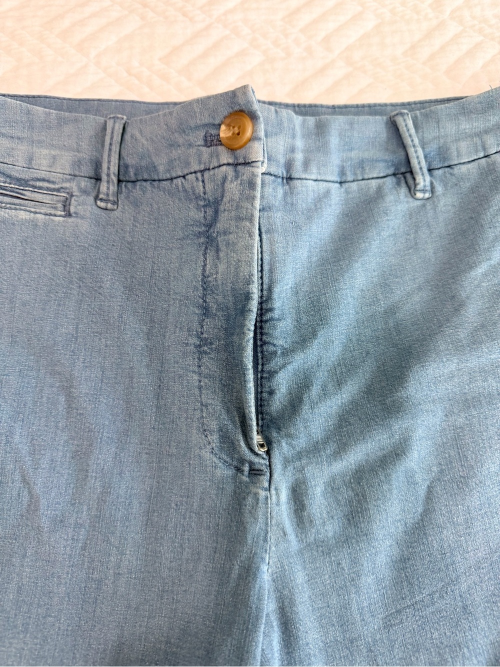 Tommy Hilfiger Light Blue Denim Shorts